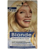 Schwarzkopf Schwarzkopf Poly Blonde Intensive Blond L1 Super Haarverf - 60ML - thumbnail