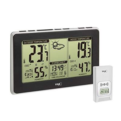 TFA Dostmann Mondo 35.1151.01 Draadloos weerstation Verwachting voor 1 dag Aantal sensoren max.: 3