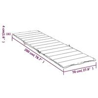 Ligbedkussen oxford stof meerkleurig - thumbnail