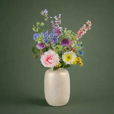 Zijden Boeket Pastel Spring