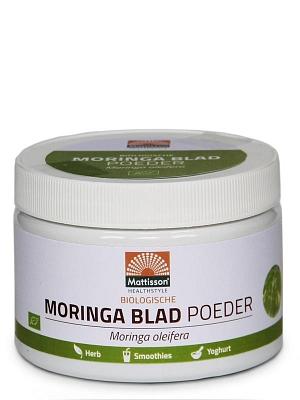 Mattisson HealthStyle Biologische Moringa Blad Poeder Mattisson HealthStyle Biologische Moringa Blad Poeder
