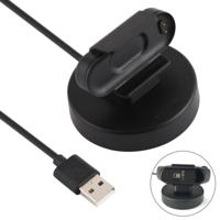 Voor Xiaomi mi band 4 lader Charging Dock base stand houder met 1M laadkabel (zwart) - thumbnail