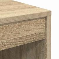 Bureau Sonoma eiken 100 x 40 x 76 cm Bewerkt hout - thumbnail
