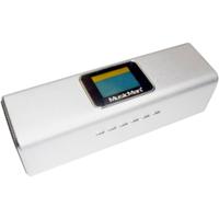 Technaxx MusicMan MA Display Soundstation Mini-luidspreker AUX, FM radio, SD, Draagbaar, USB Zilver - thumbnail
