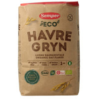 Semper Havermout vlokken glutenvrij bio 1 Kilogram - thumbnail