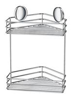 Hoekdraadkorf Smedbo Xtra Zelfklevend Dubbel Chroom Smedbo - thumbnail