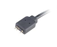 Akasa 3-Pin Addressable RGB LED Splitter and Extension Cable | 1-to-3 aRGB LED Splitter | 3-Pin Connector | 1 Female to 3 Male | 50cm | AK-CBLD07-50BK - thumbnail