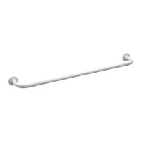 Handdoekhouder Sapho Aqualine 77.4x11.2 cm Wit - thumbnail