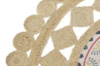 Tapijt DKD Home Decor Bruin Multicolour (200 x 200 x 0,75 cm) - thumbnail