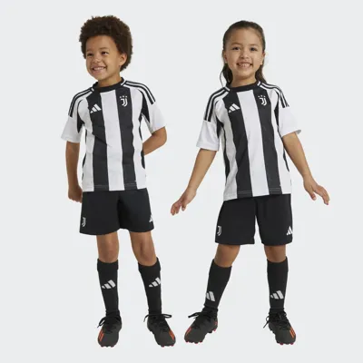 Juventus Minikit Thuis 2024/2025 - Maat 104 - Kleur: WitZwart | Soccerfanshop