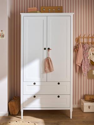 Kast 2 deuren + 2 lades Canopée ecru