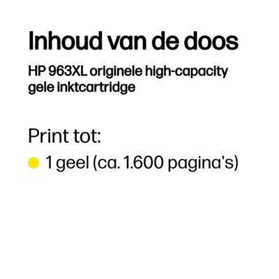 Compatibele inktcartridge HP 3JA29AE Geel