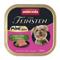 ANIMONDA Vom Feinsten Senior Mini Chicken with game and oregano - natvoer voor honden - 100g - thumbnail