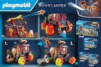 Playmobil 71299 Novelmore Vuurgevecht Wagen - thumbnail