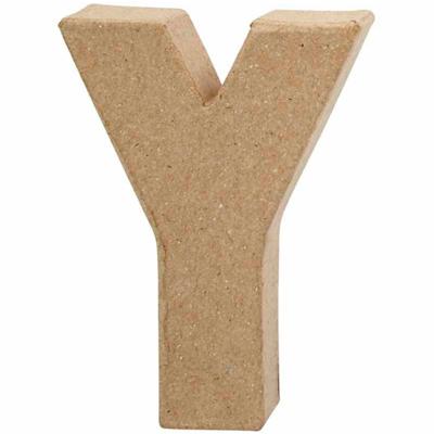 Creativ Company Letter papier-maché - y, 10cm