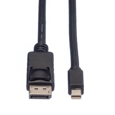 ROLINE DisplayPort kabel, DP M - Mini DP M, zwart, 1,5 m ROLINE DisplayPort kabel, DP M - Mini DP M, zwart, 1,5 m