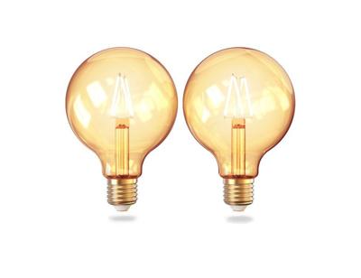 Innr Ledlamp - wifi - e27- filament - vintage globe - 2 stuks