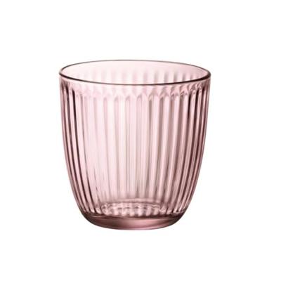 Bormioli Rocco Waterglazen 290 ml 6 Stuks Roze/Transparant/Glas