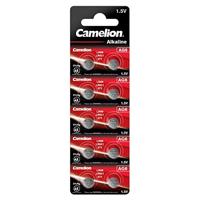 Camelion 12051006 alkaline knoopcelbatterij zonder kwik AG6/LR69/LR921/371 met 1,5 Volt, set van 10, capaciteit 20 mAh,Meerkleurig - thumbnail
