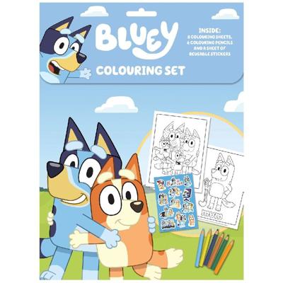 Bluey Colouring Set Bluey Colouring Set