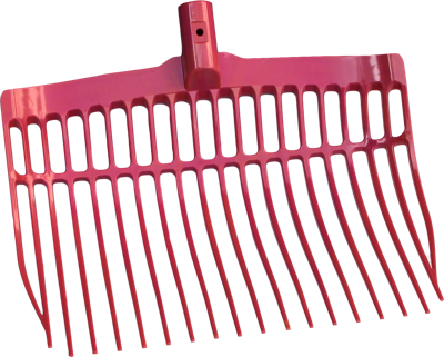 Mestvork zonder steel Roze