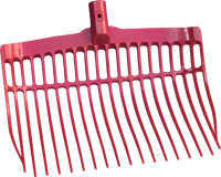 Mestvork kunststof roze zonder steel - thumbnail