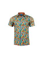 Havana Breeze Short Sleeve Overhemd XL Lureaux - Handgemaakte Nette Schoenen Voor Heren - thumbnail