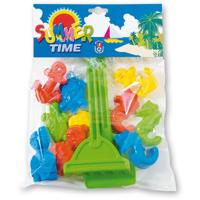 Androni Zandvormenset met schepje en hark - thumbnail