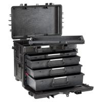 Explorer Cases 5140 trolley zwart met ledige lades - thumbnail