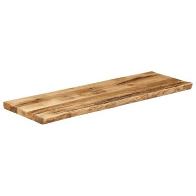Tafelblad met natuurlijke rand 110x40x3,8 cm massief mangohout