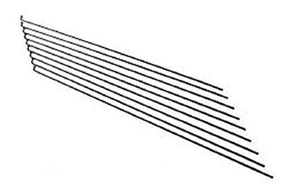 Alpina Spaken 270-14 ø2.00mm fg 2.3 verzinkt - zilver (144 stuks)