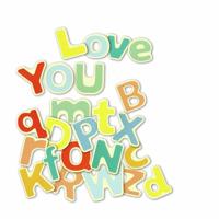 Mijn magnetische alfabet - HAPE meerkleurig - thumbnail