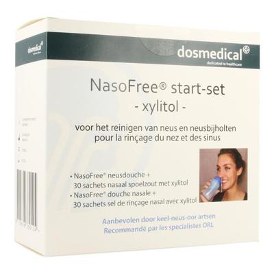 Dos Medical NasoFree Spoelzout Xylitol Startset