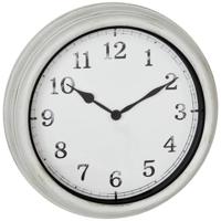 TFA Dostmann 60.3067.02 Kwarts Outdoorhorloge 38 cm x 63 mm Wit Spatwaterdicht, Groot display - thumbnail