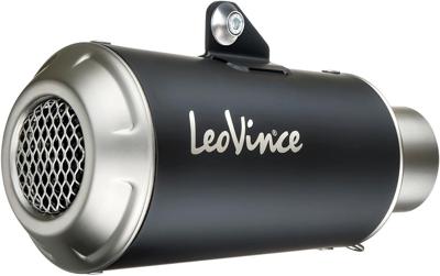 LeoVince geluiddemper "sbk lv-10 black edition" schalld leo slipon lv-10 sw-si