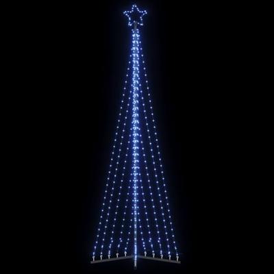 VidaXL Led-kerstboom 495 leds 300,5 cm blauw