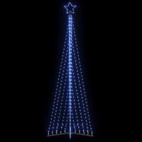 VidaXL Led-kerstboom 495 leds 300,5 cm blauw - thumbnail