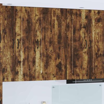 Keukenkast Kalmar Gerookt eiken 50 x 31 x 100 cm Bewerkt hout