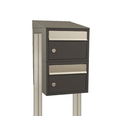 Stoer! Brickset 2-Hoog Met Dak Op Statief Antraciet - 40215065_1x2ds