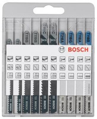Bosch Accessoires Decoupeerzaagbladen | Voor Hout en Metaal | 10-Delig | 2607010630 - 2607010630