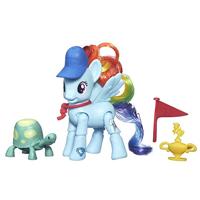 Hasbro little pony beweegbare rainbow dash - thumbnail