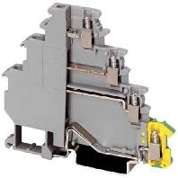 Phoenix Contact 3011038 Doorgangsserieklem 6.2 mm Schroeven Grijs 50 stuk(s)