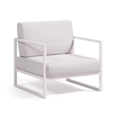 Kave Home Outdoor Fauteuil 'Comova' kleur Wit Kave Home Outdoor Fauteuil 'Comova' kleur Wit