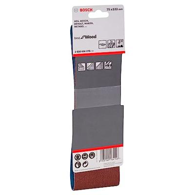 Bosch Accessories Schuurbandset 3 delig