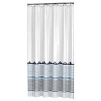 Sealskin douchegordijn marrakech 180 cm blauw 235281324 - thumbnail