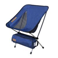 Nigor campingstoel Sparrow 75 cm polyester donkerblauw - thumbnail