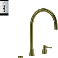 Selsiuz 3-in-1 kokend water kraan met single boiler goud - thumbnail