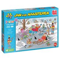 Schaatsen - Jan van Haasteren Junior Puzzel 240 Stukjes - thumbnail