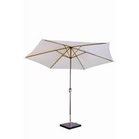 Stokparasol Salou 300 cm ecru - thumbnail