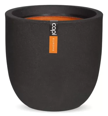 Capi Bol Smooth 35x34cm Zwart